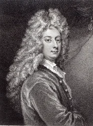 William Congreve (1670-1729), gestochen von P.W. Tomkins